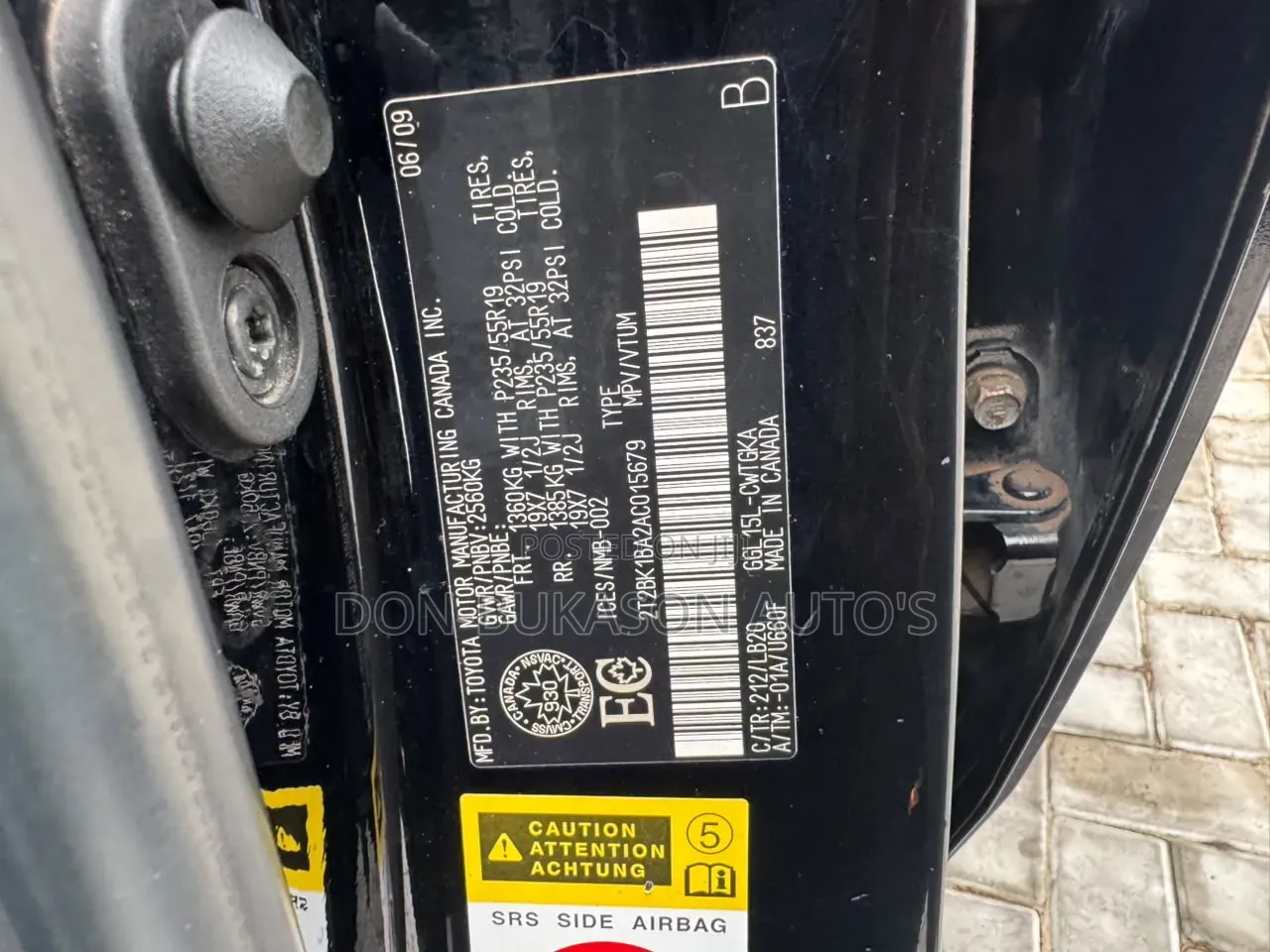 Lexus RX 2010 Black