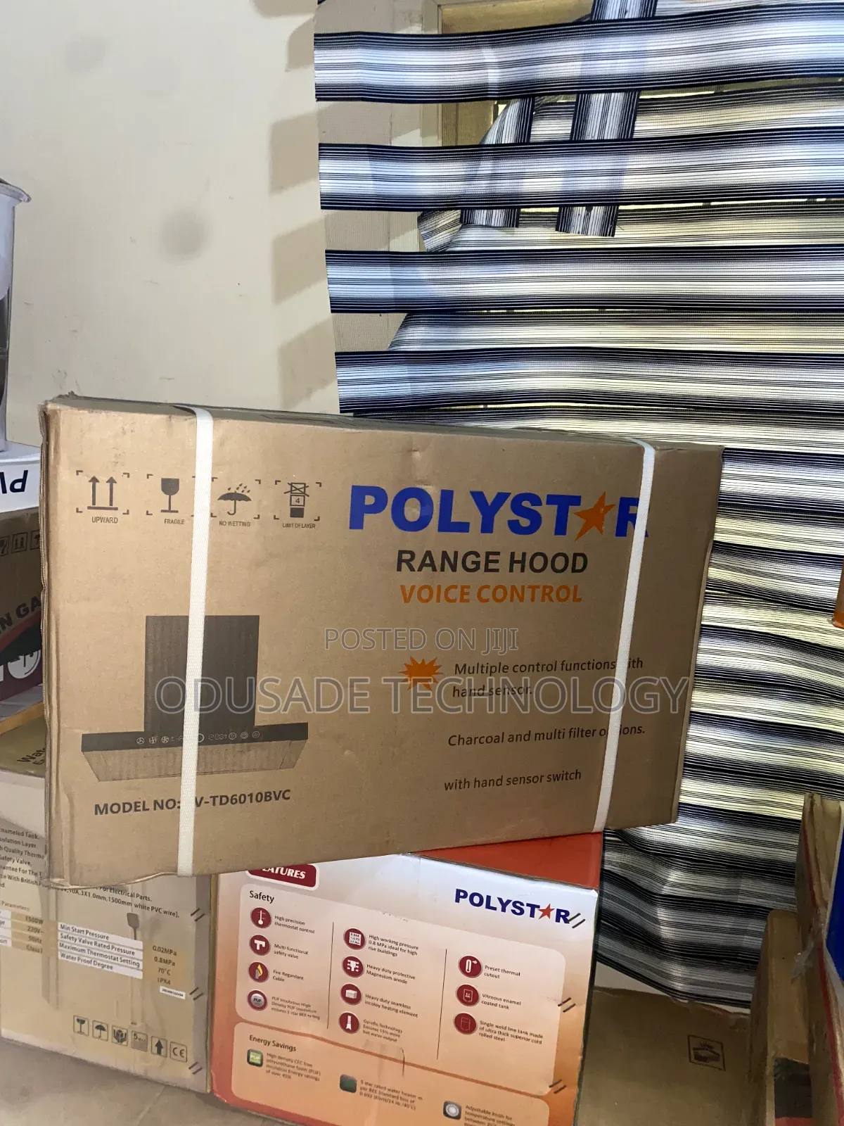 Polystar Compact Range Hood 60cm Pv-Td6010bvc