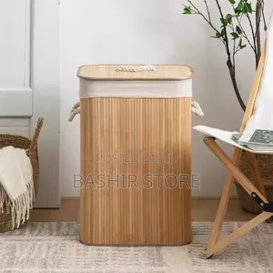 Bamboo Laundry Hamper
