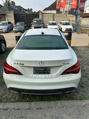 Mercedes-Benz CLA-Class 2018 White