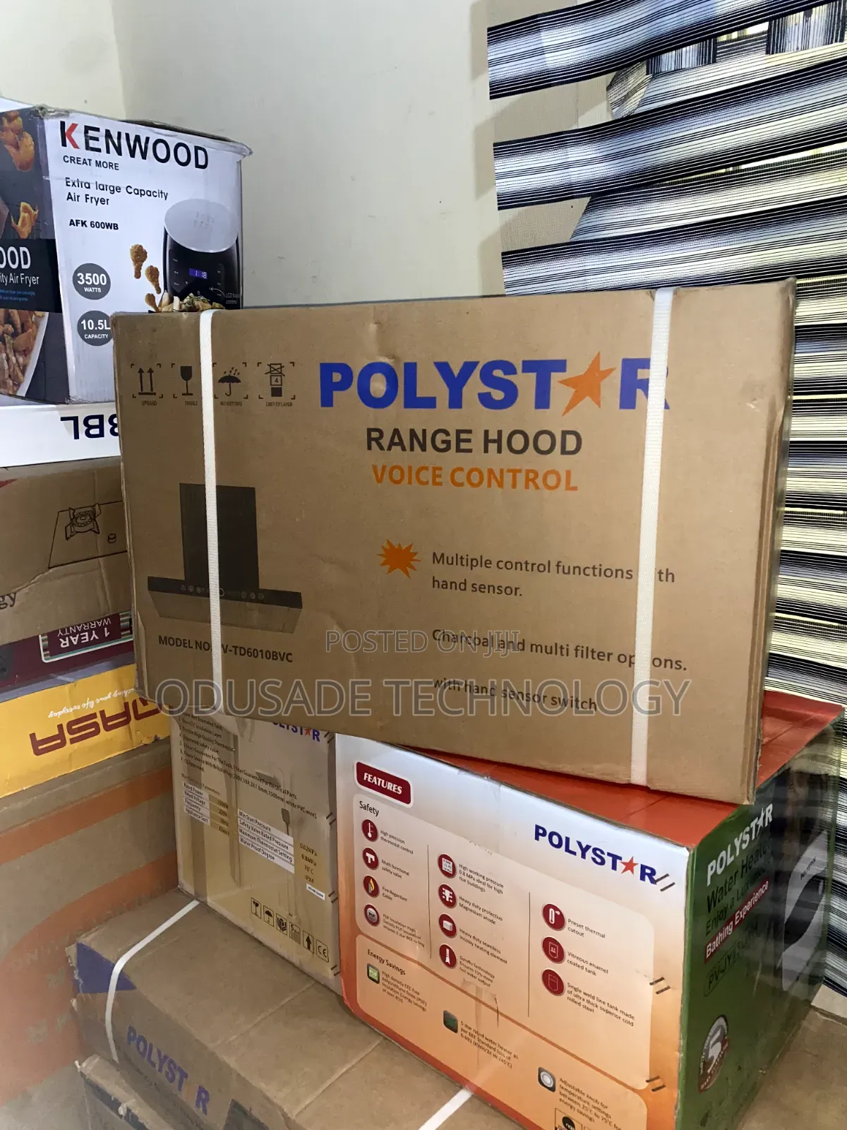 Polystar 60cm Rangehood With Led Light Pv-Td6010bvc