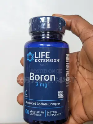 Life Extension Boron 3mg + B2 | Bone Hormone | 100 Caps