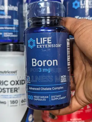 Life Extension Boron 3mg + B2 | Bone Hormone | 100 Caps