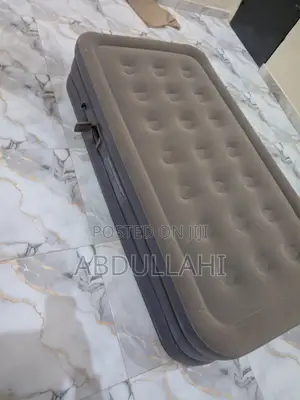 Inflatable Bed With Automatic Rechargeable Pump