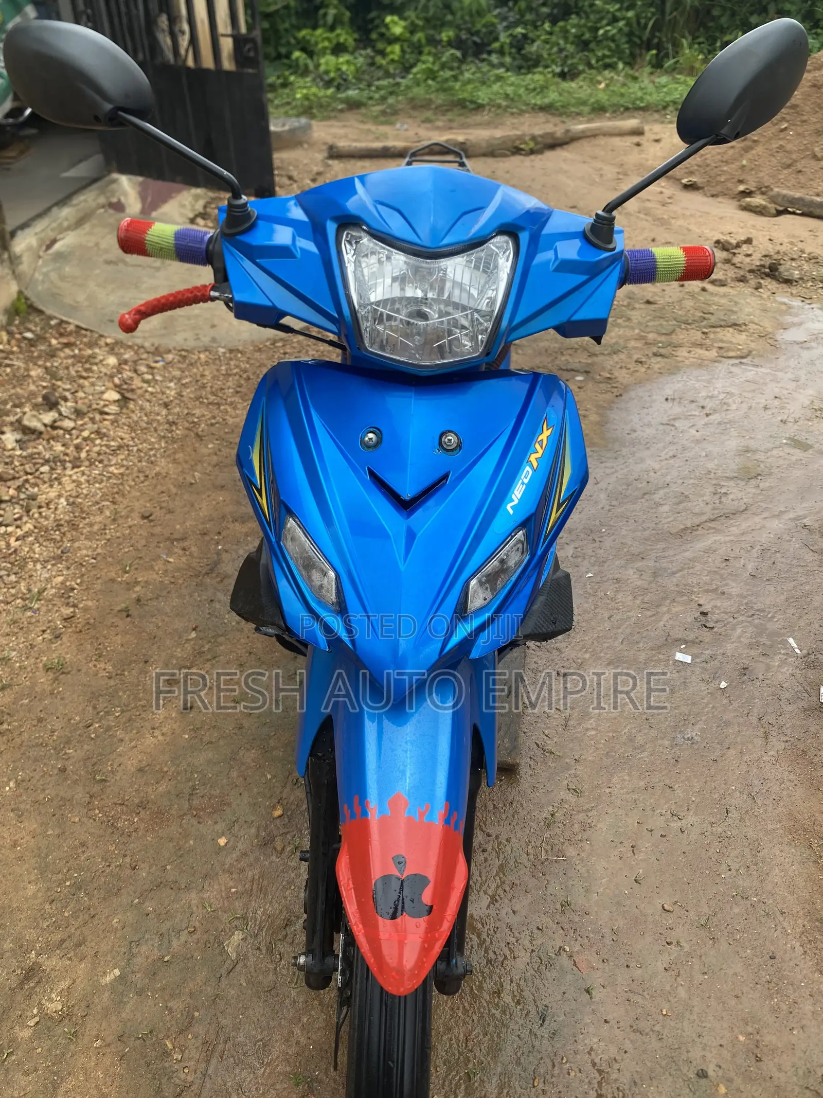 TVS Neo NX 2025 Blue