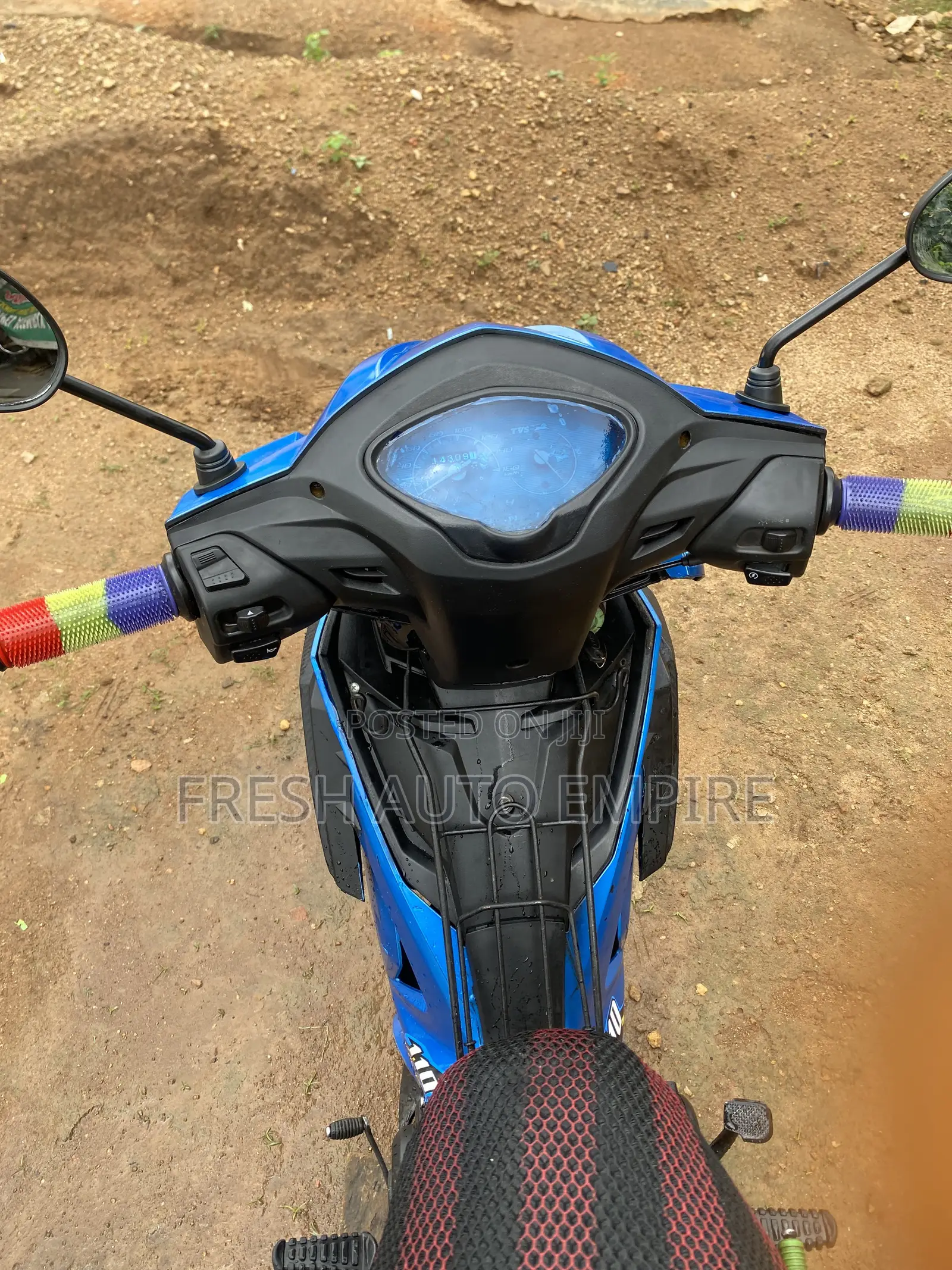 TVS Neo NX 2025 Blue