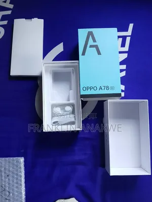 New Oppo A78 128 GB Black