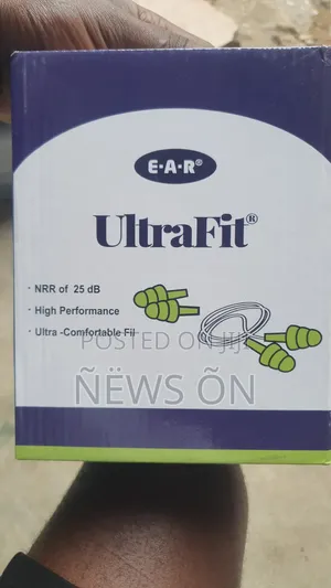E-a-R UltraFit Reusable, Corded Earplugs Designed