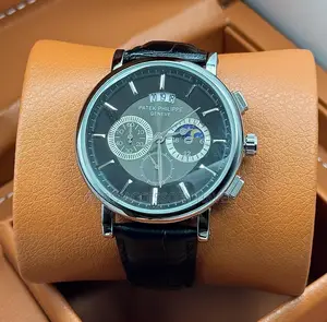 Patek Philippe Leather Chronograph