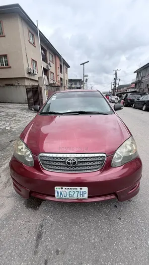 Toyota Corolla 2006 Burgundy