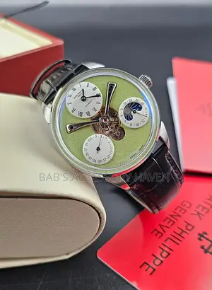 New Desig Patek Philippe Leather Watch Automatic