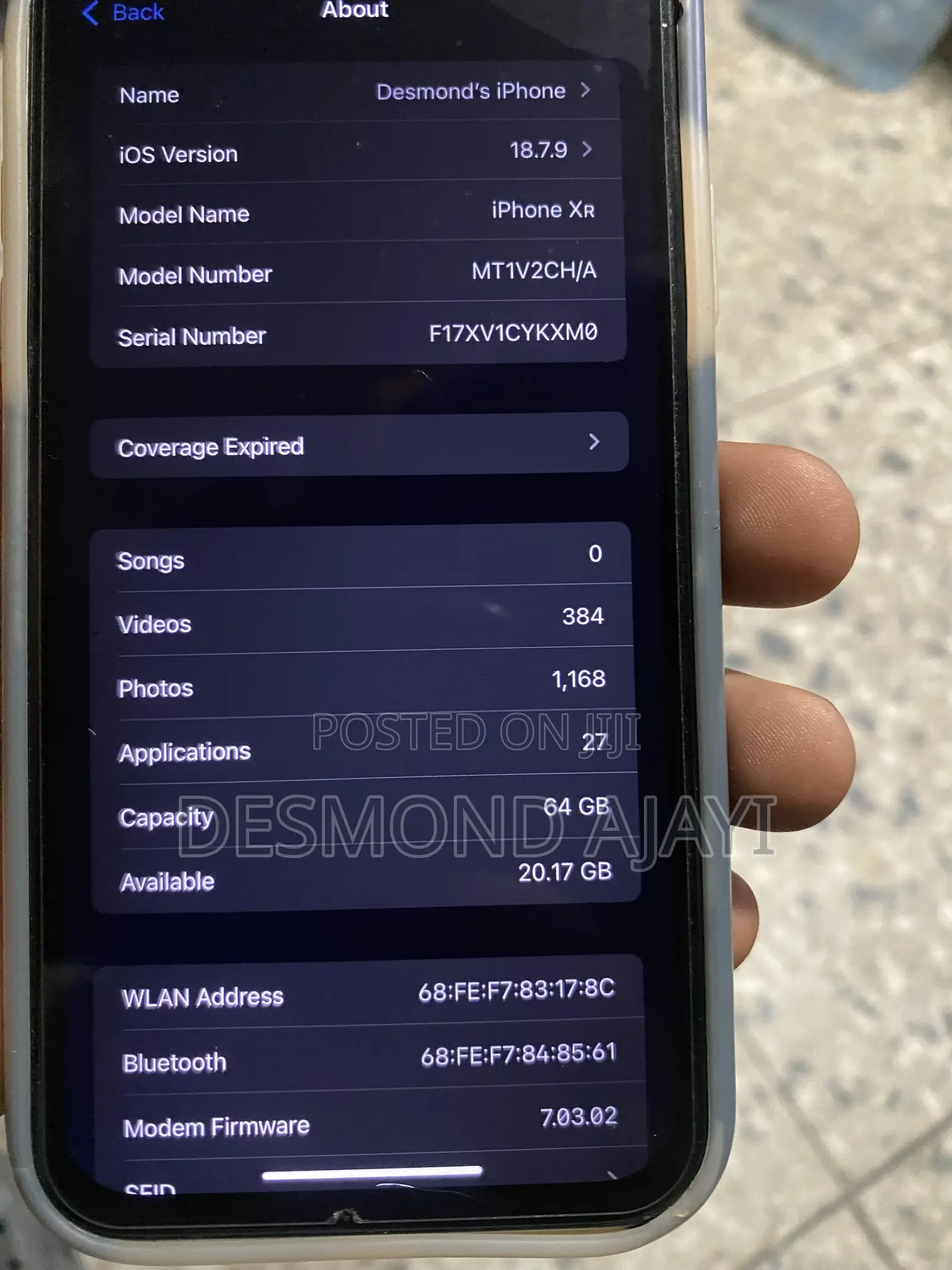 Apple iPhone XR 64 GB White
