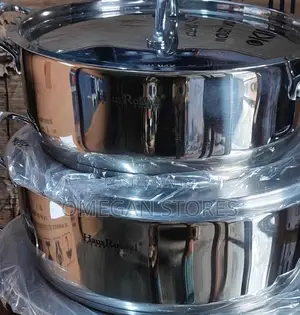 Hausroland Stainless Steel Shallow Pot