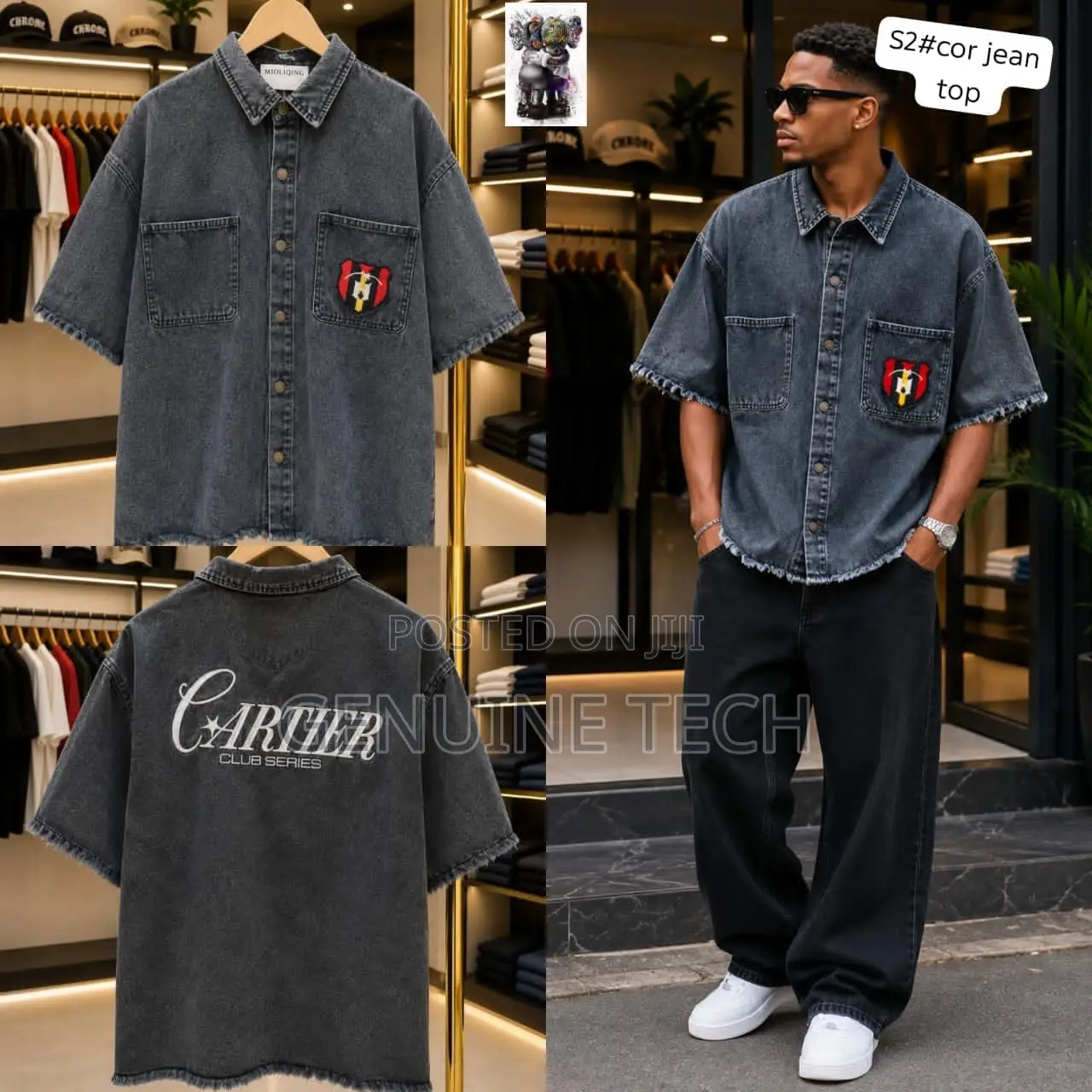 *High Quality Cortierz Jean Top*