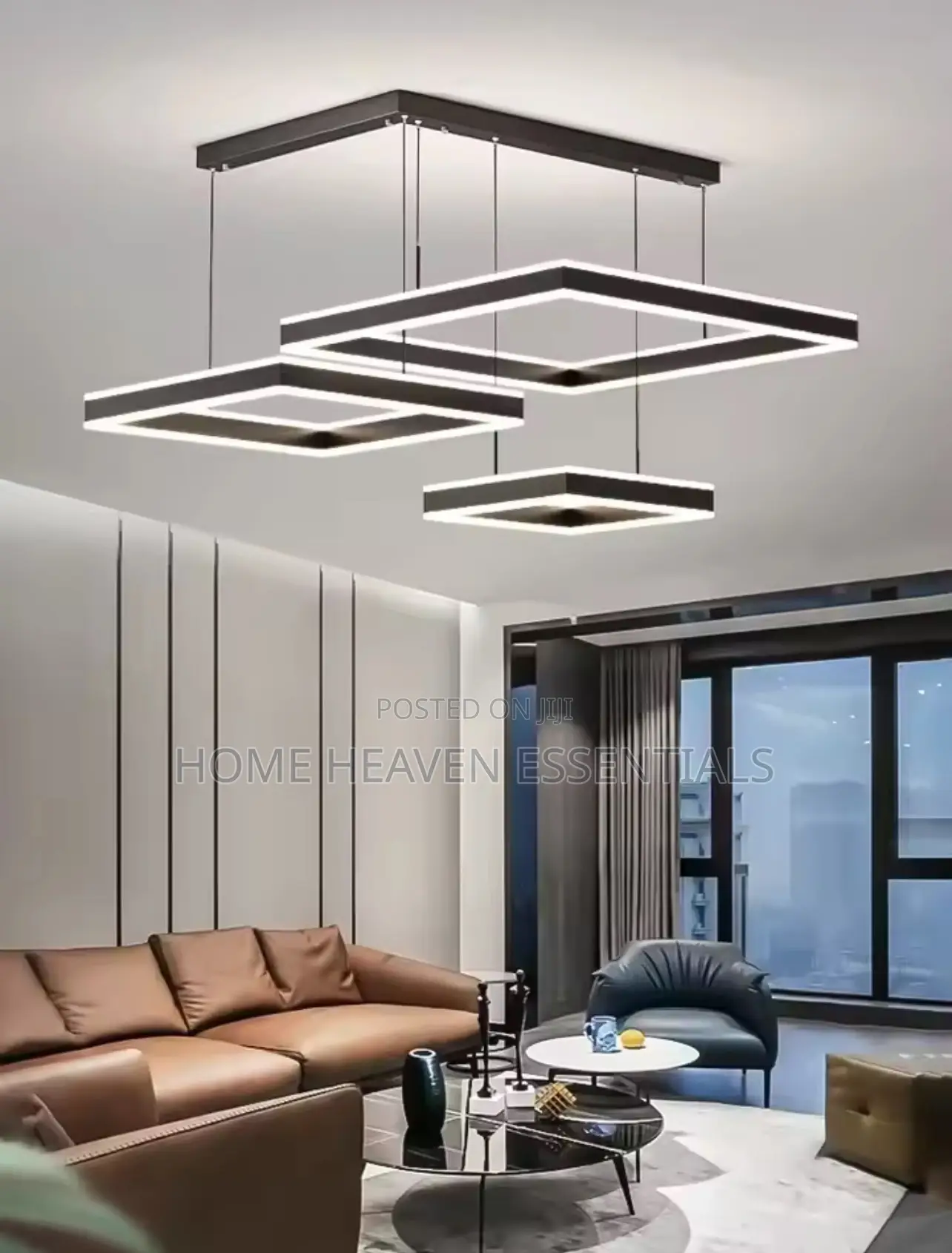 Led Simple Living Room Chandelier