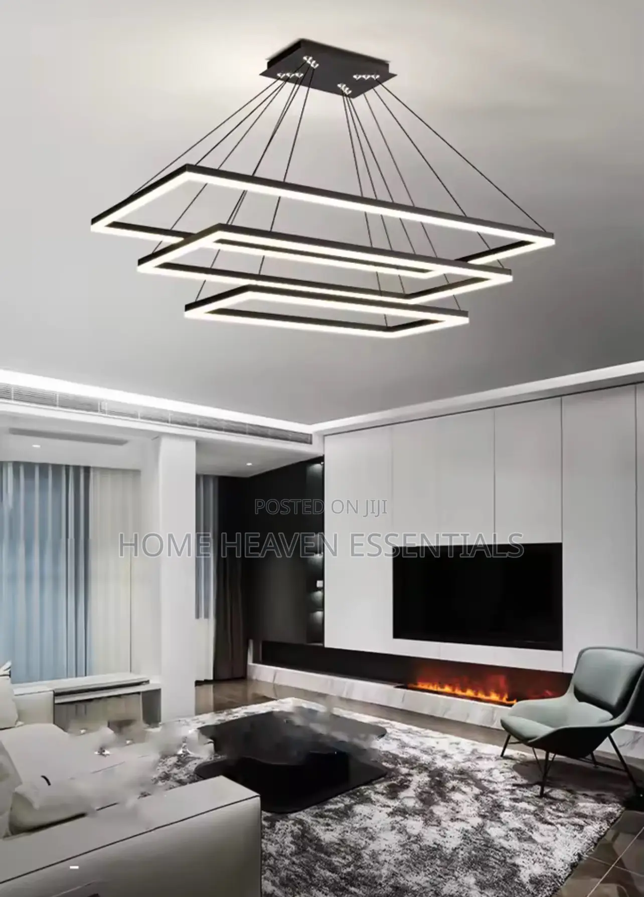 Modern LED Ceiling Chandelier Light