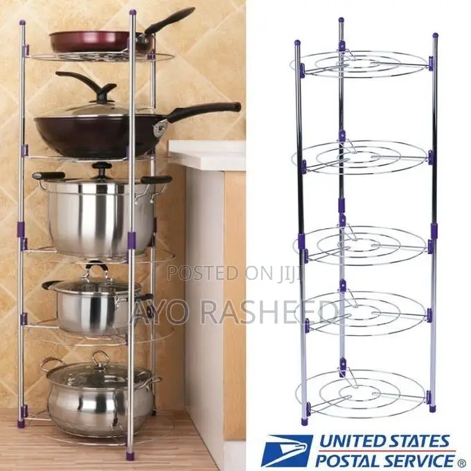 5layer Storage Pot Rack