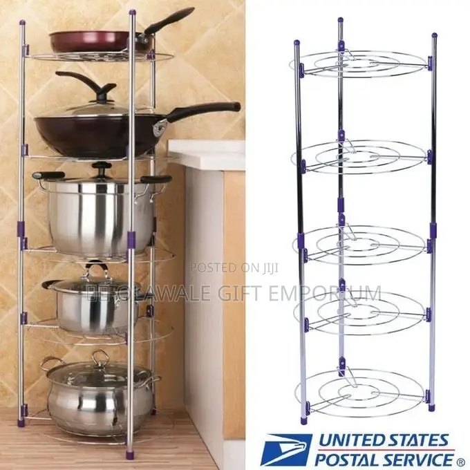 5layer Storage Pot Rack