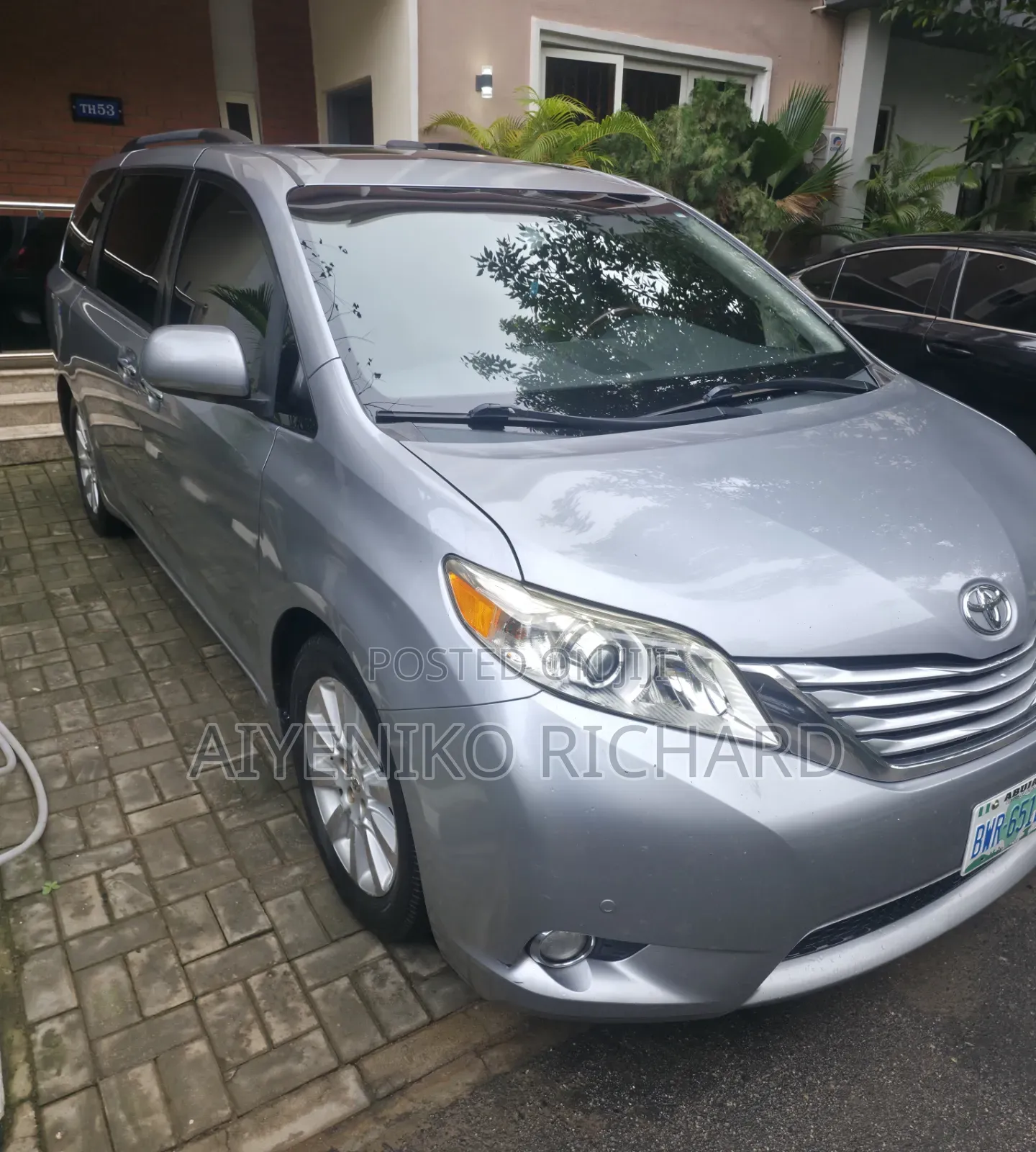 Toyota Sienna 2011 Teal
