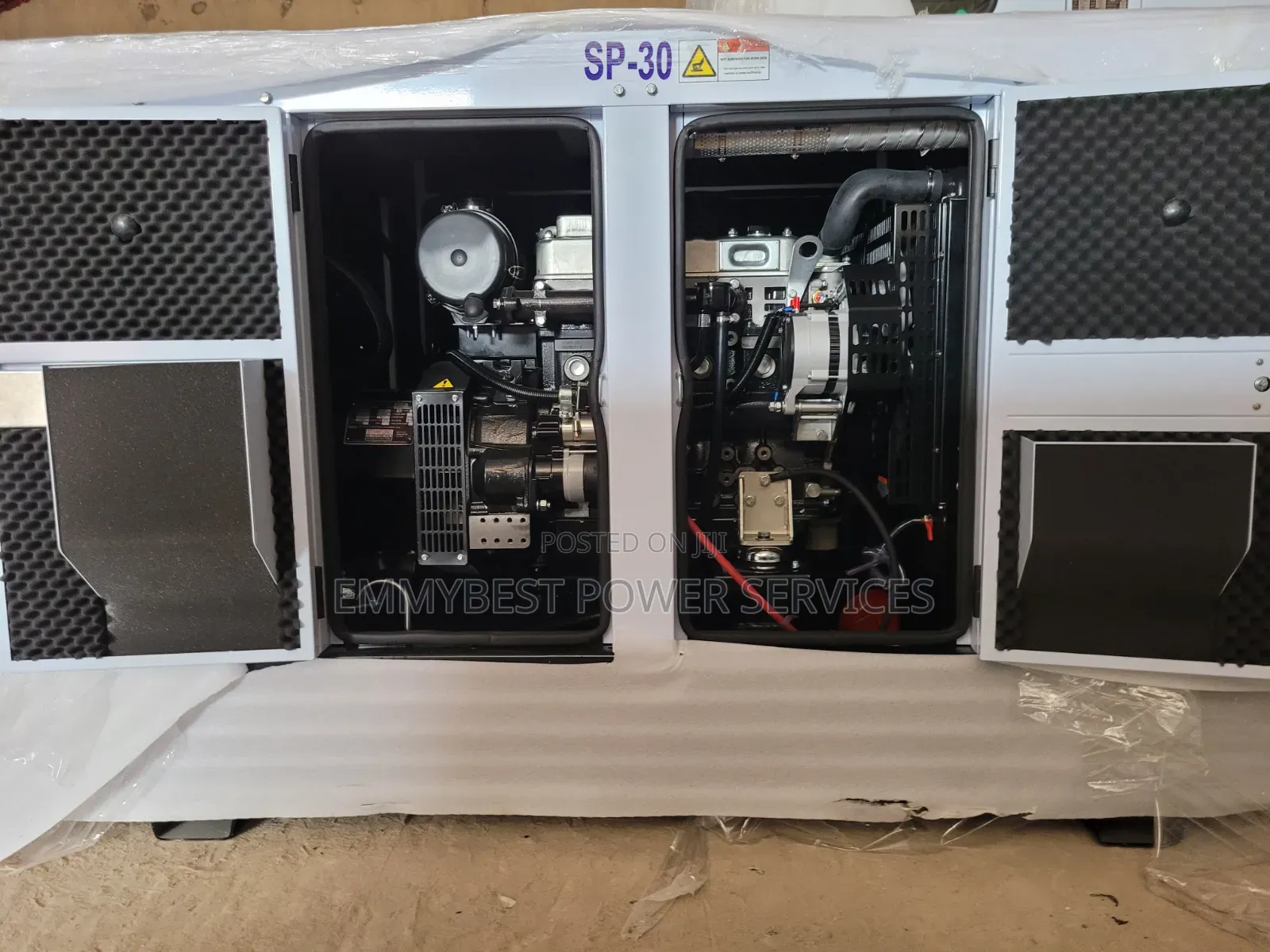 Industrial Grade 30kva Soundproof Unit