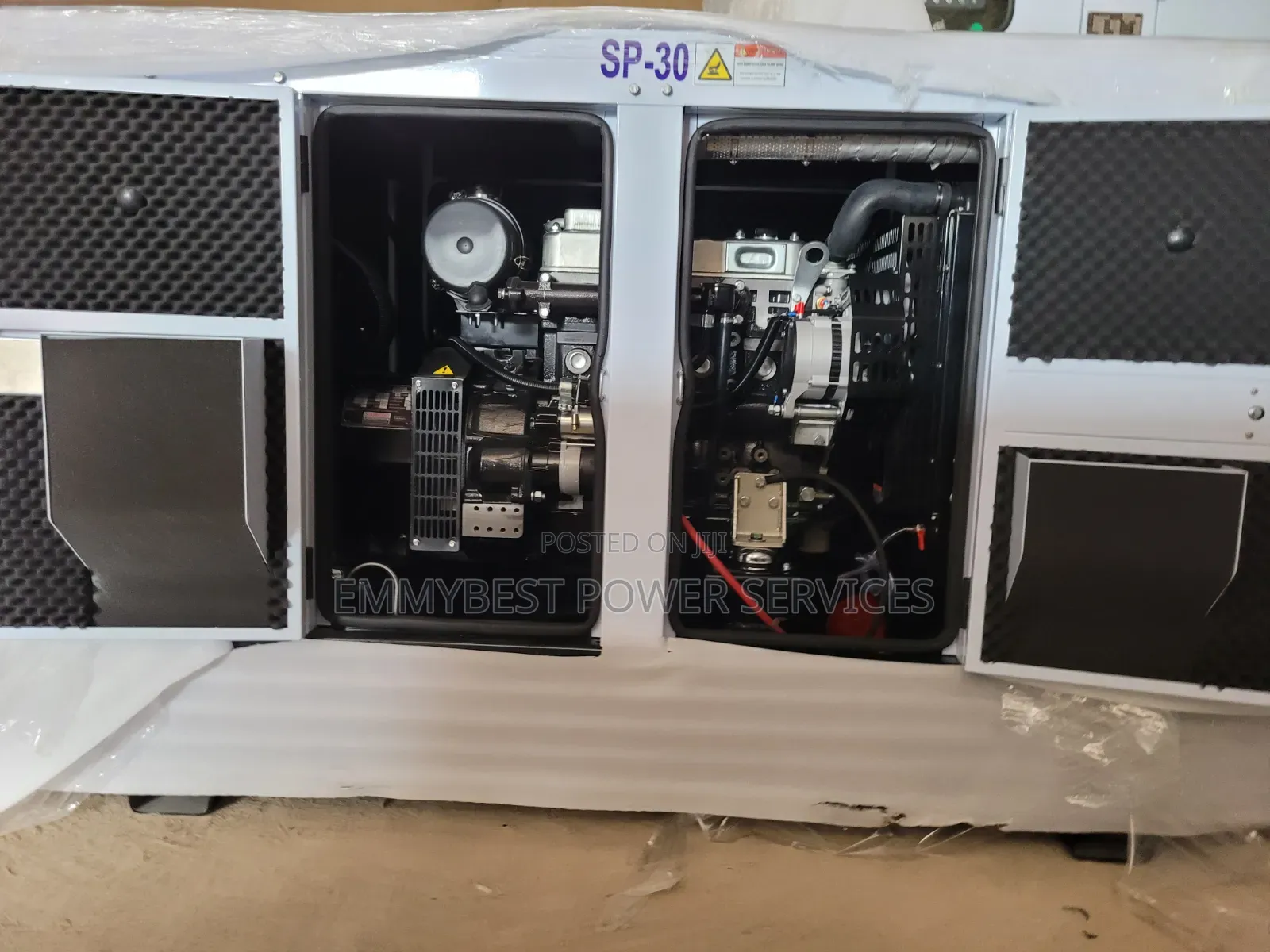 Industrial Grade 30kva Soundproof Unit