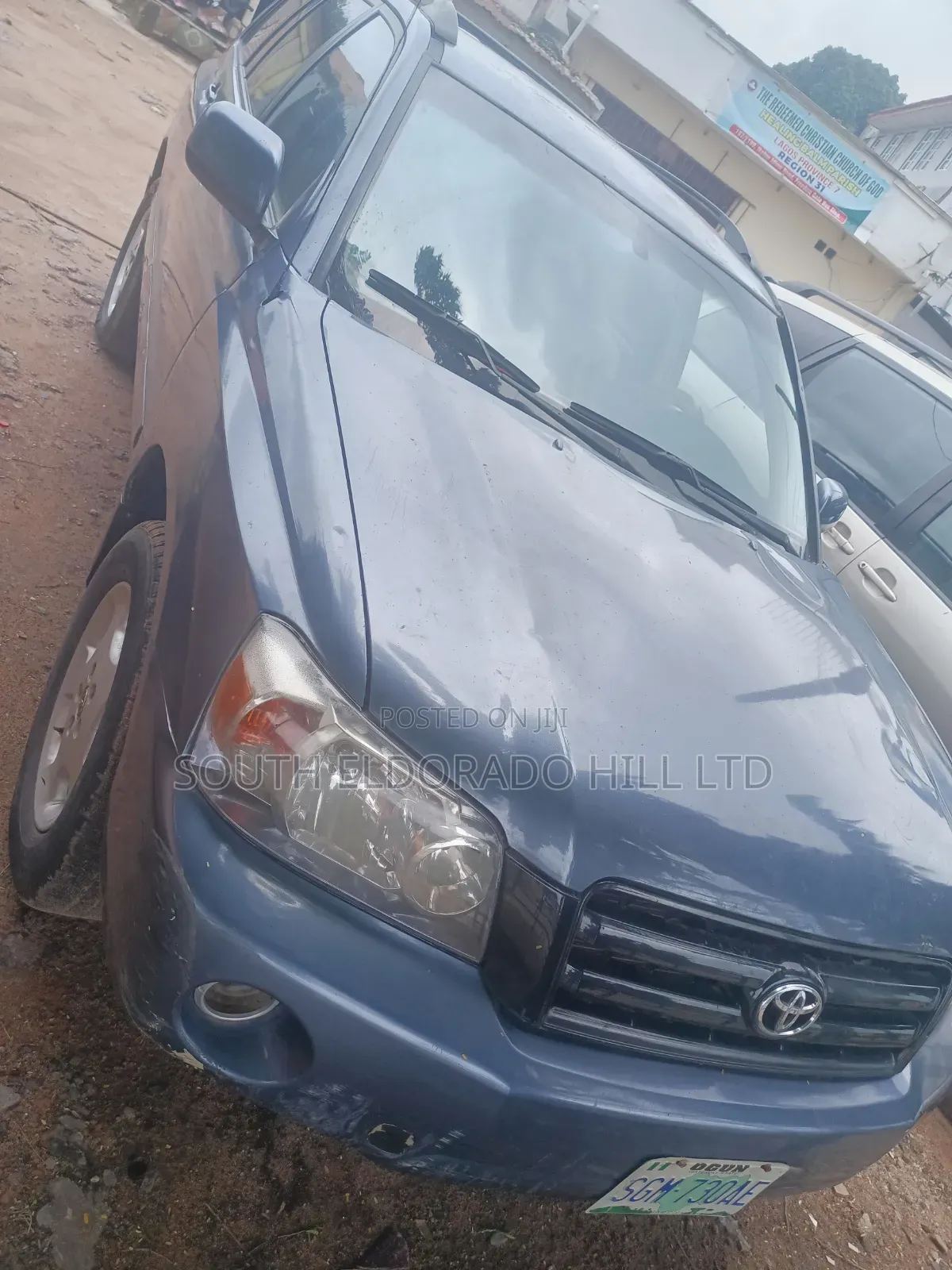 Toyota Highlander 2004 Gray