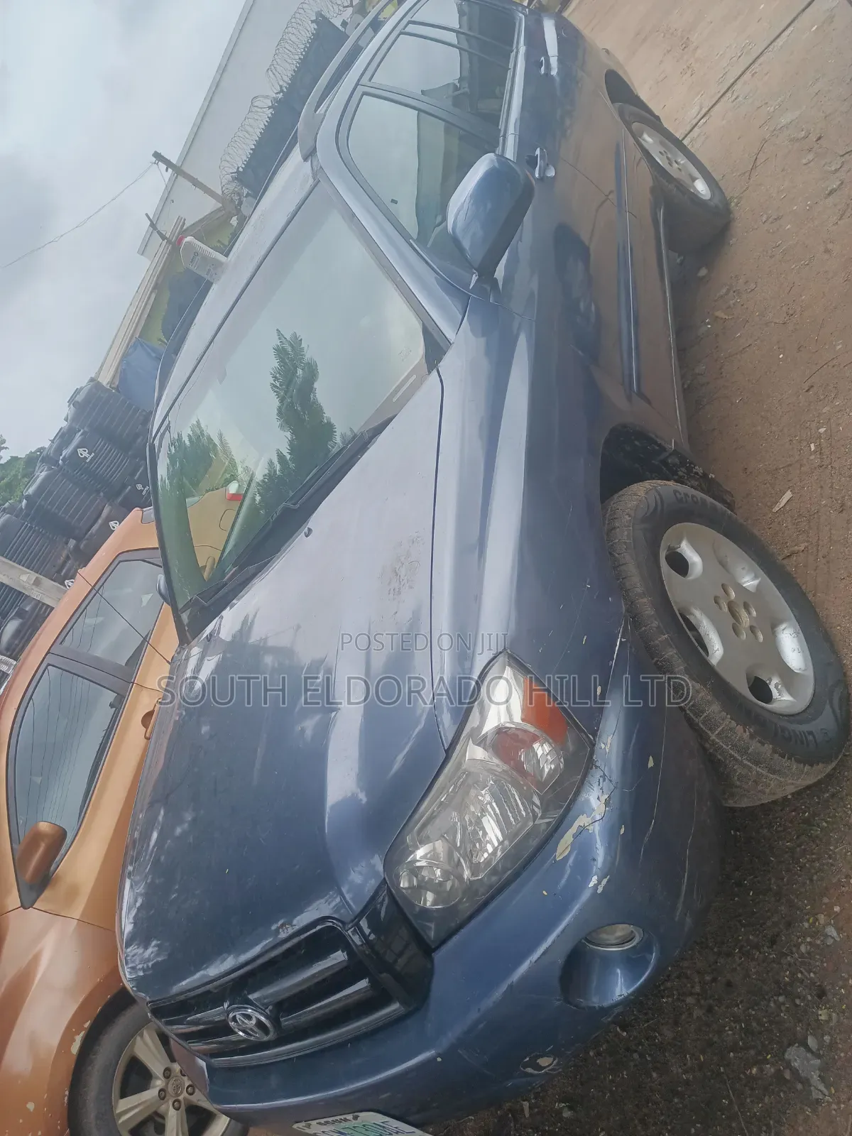 Toyota Highlander 2004 Gray