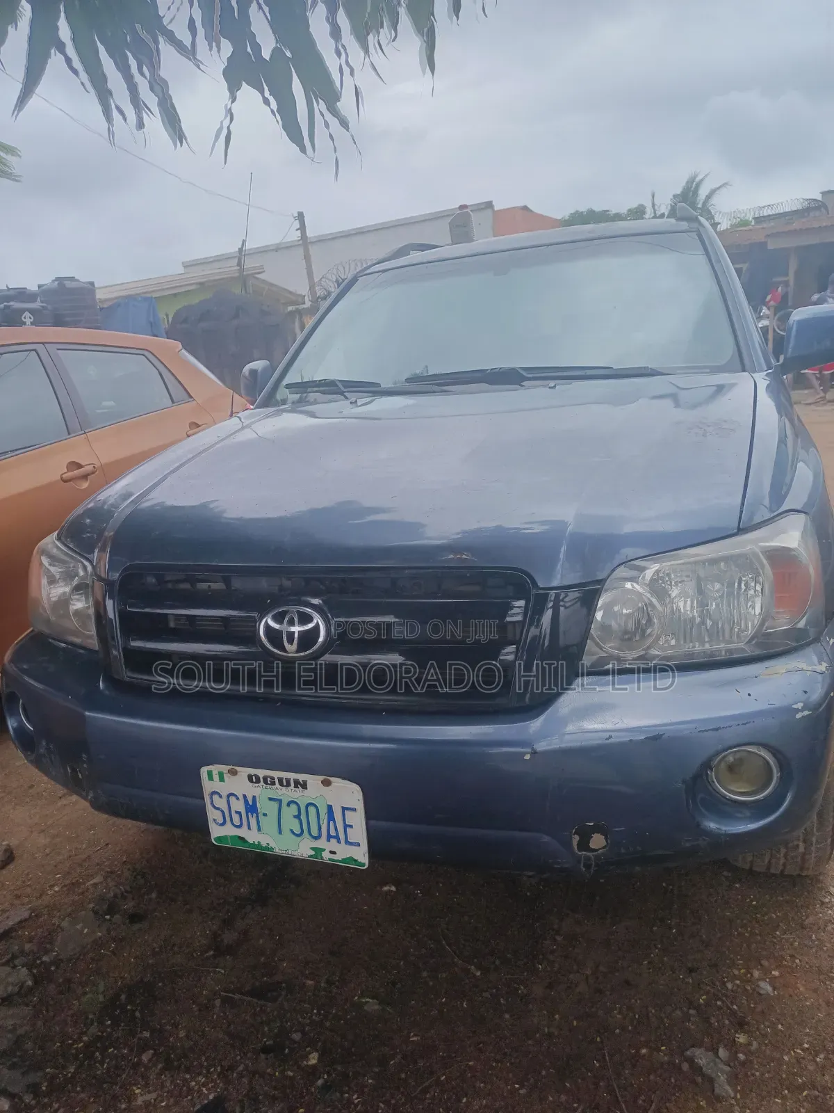 Toyota Highlander 2004 Gray
