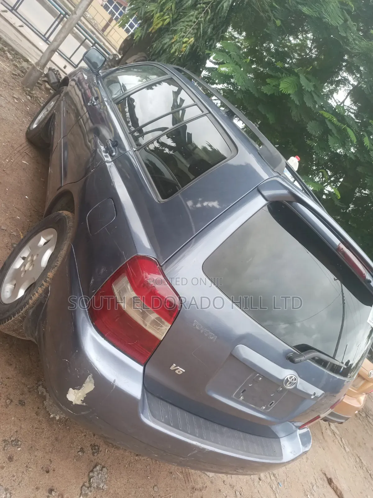 Toyota Highlander 2004 Gray