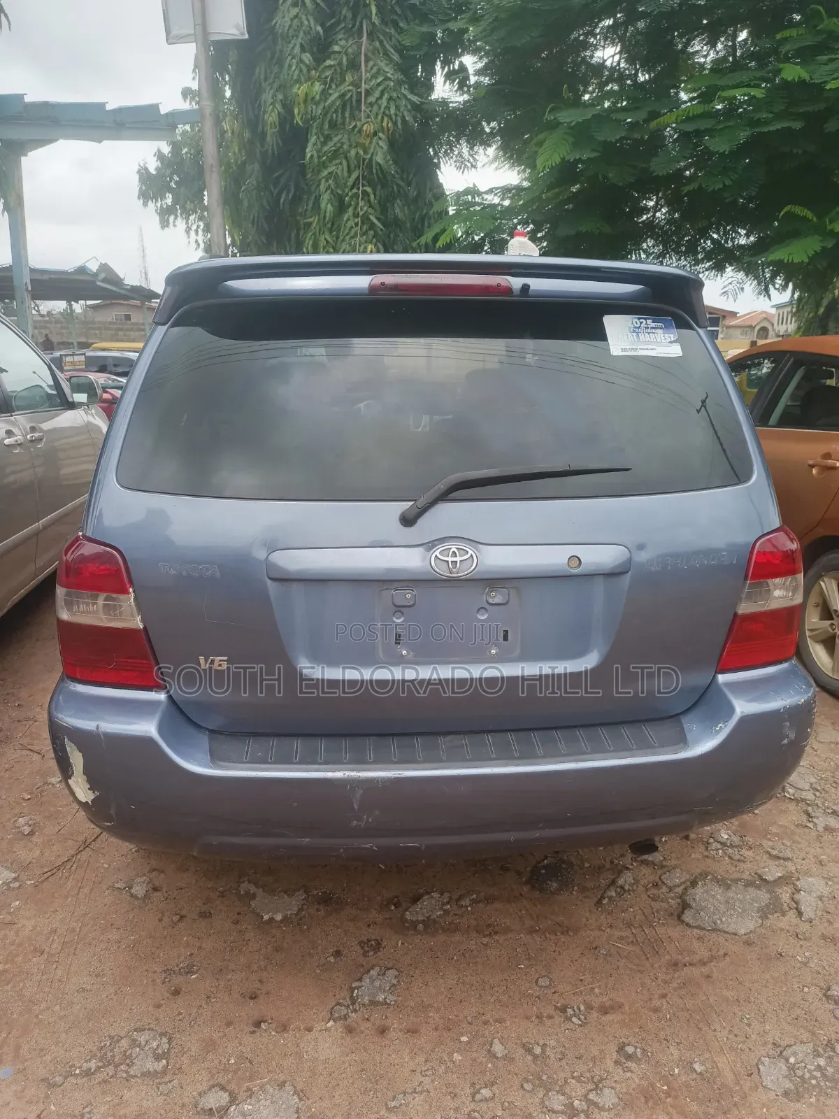 Toyota Highlander 2004 Gray