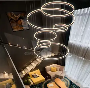 Modern Adjustable Nordic Home Decor Staircase Chandeliers