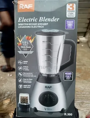 RAF 2 in 1 Stainless Blender, 1000w