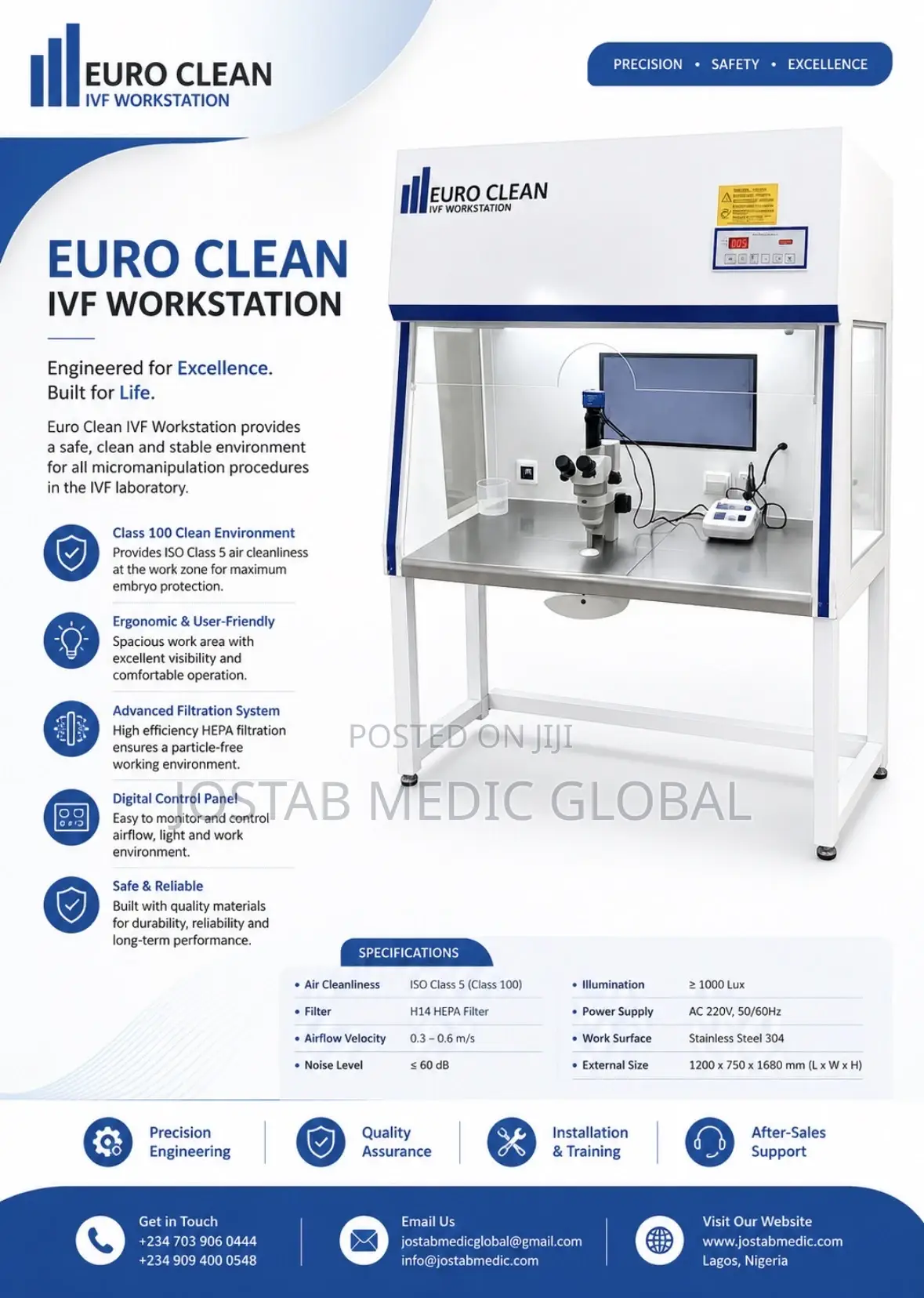 Laminar FlowHood( IVF Workstation