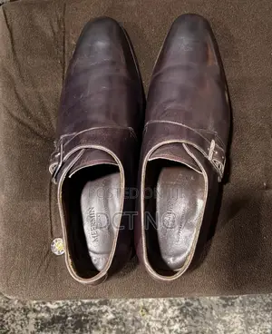 Meermin Brown Leather Single Monk Strap Oxford Shoes Men’s 43