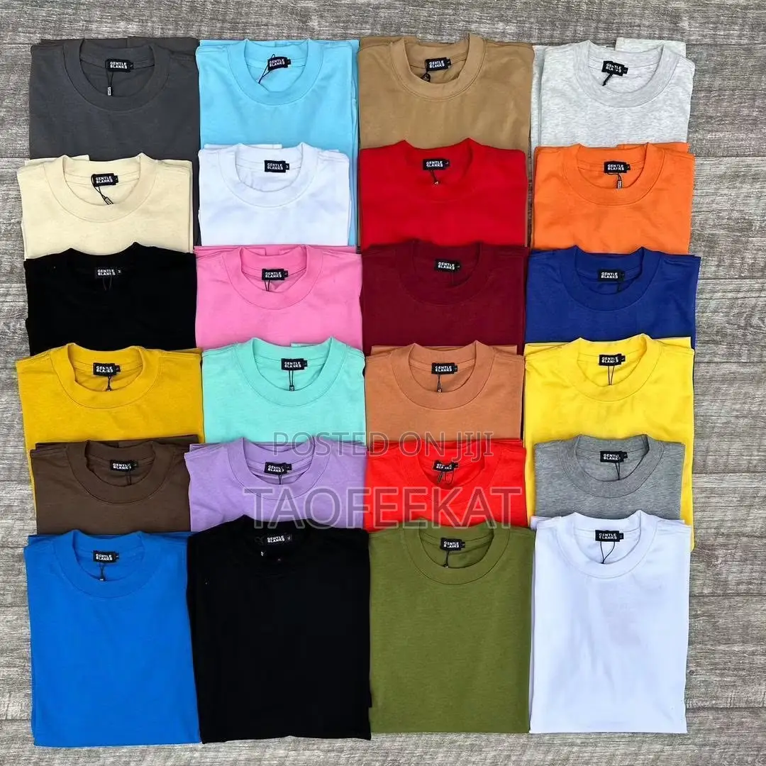 Quality Unisex Plain Round Neck