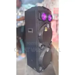 EXLG 10000W Deep Bass Sound Rechargeable Party Box Speaker With Mic