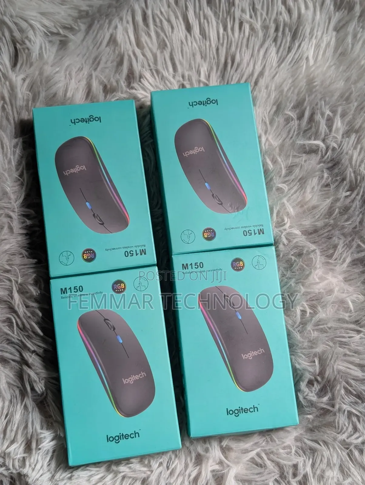 Logitech M150 RGB Wireless Mouse
