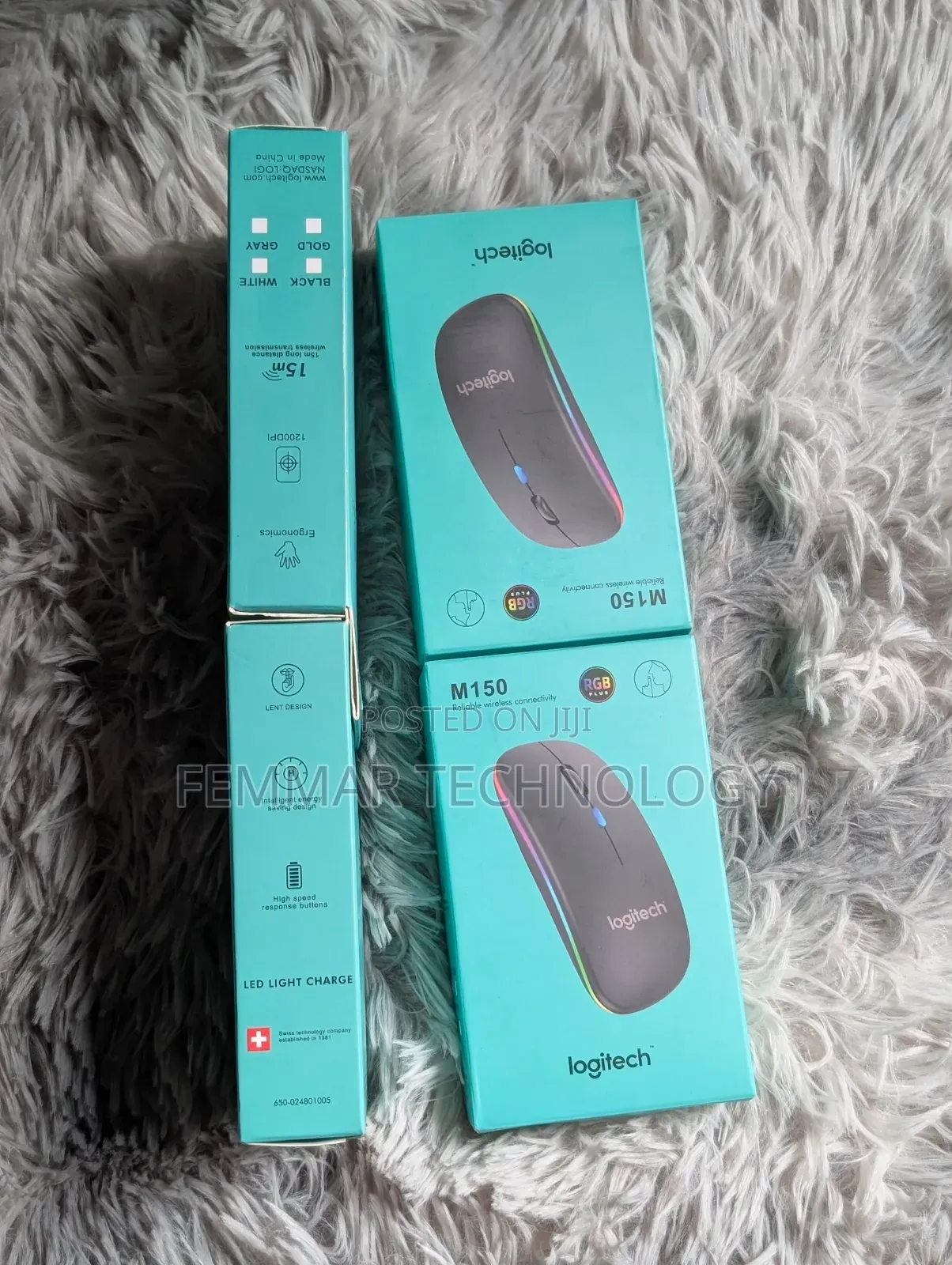 Logitech M150 RGB Wireless Mouse