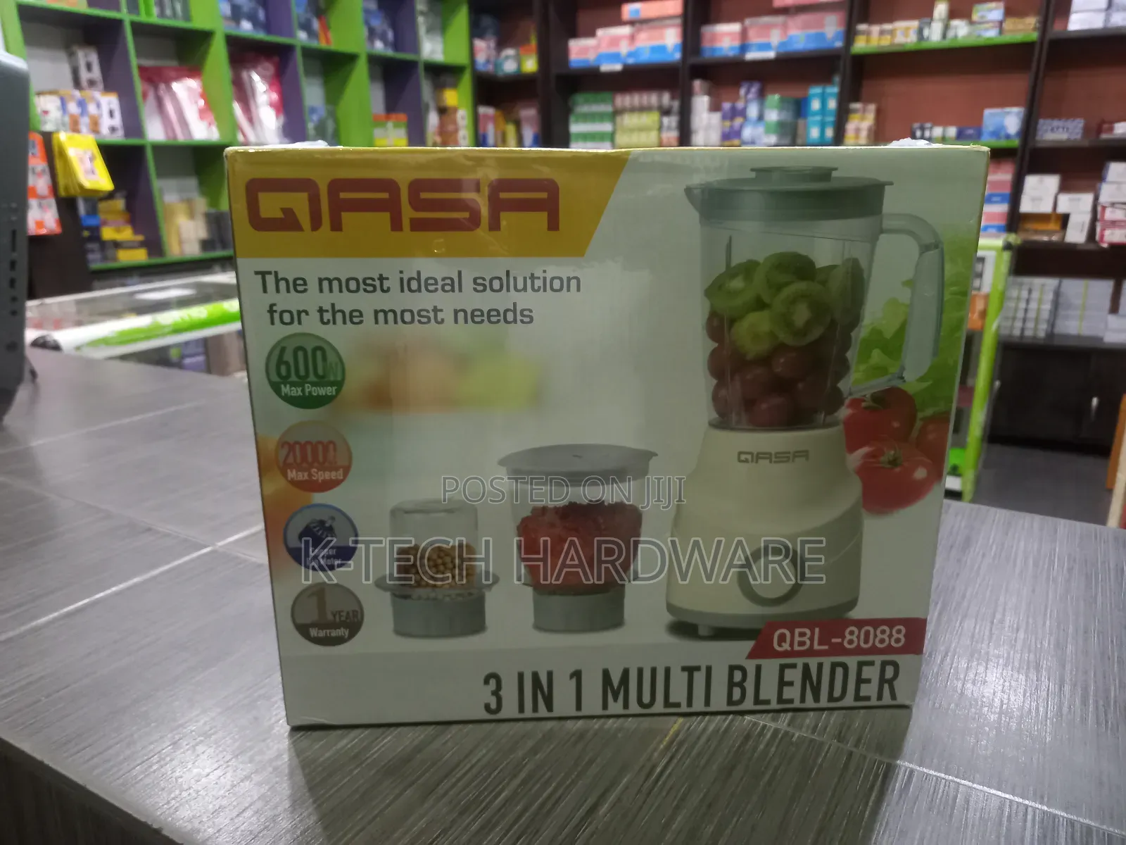 Qasa 3 in 1 Multi Blender QBL-8088
