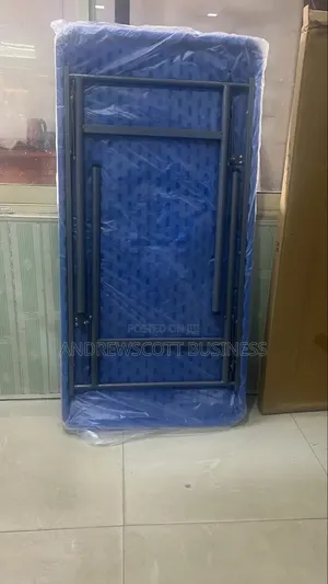 Brand New 5ft Rectangle Event Plastic Table Blue