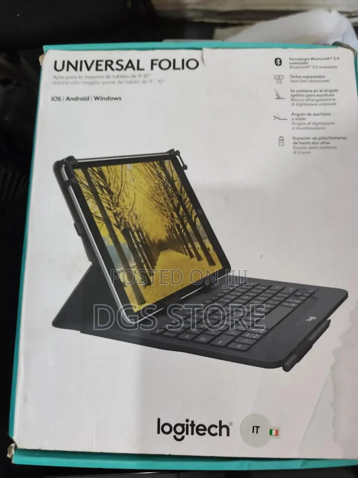 Logitech Universal Folio iOS, Android, Window Keyboard