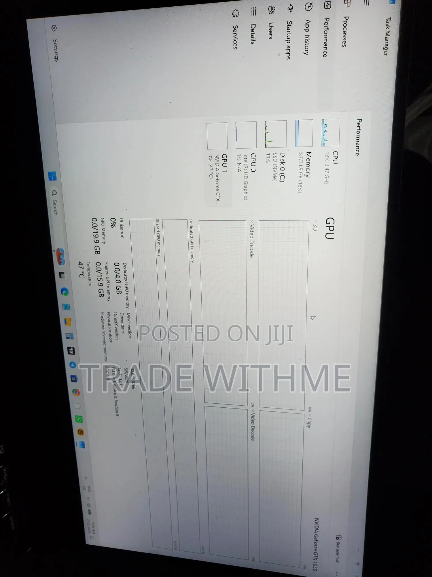 Laptop Dell XPS 15 32GB Intel Core i7 SSD 1T