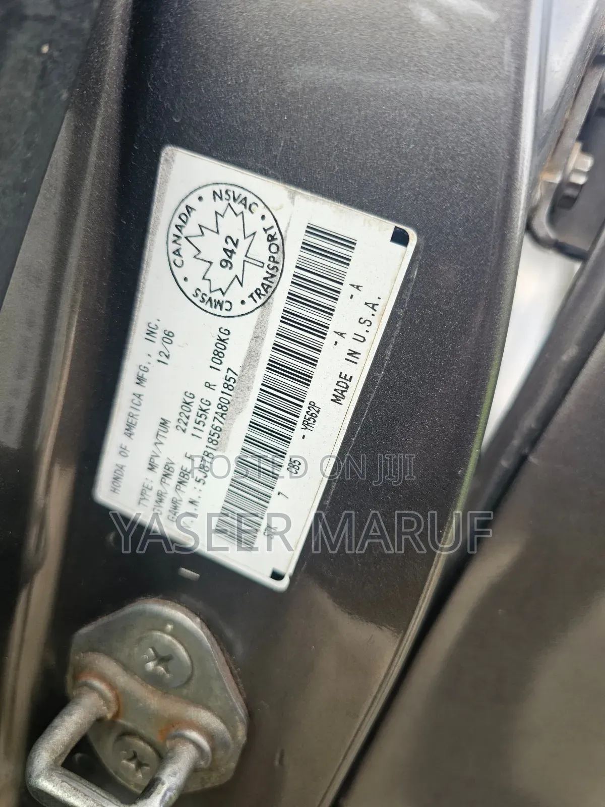 Acura RDX Automatic Tech Package 2007 Gray