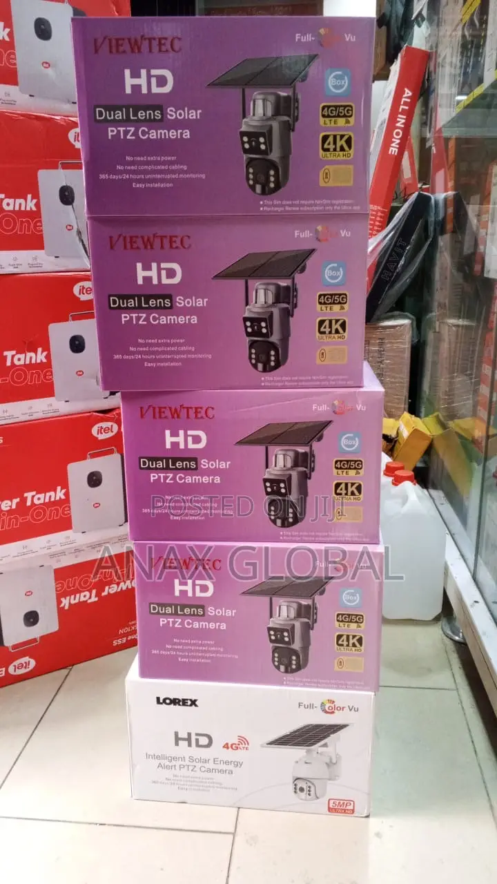 Dual Lense Solar Camera