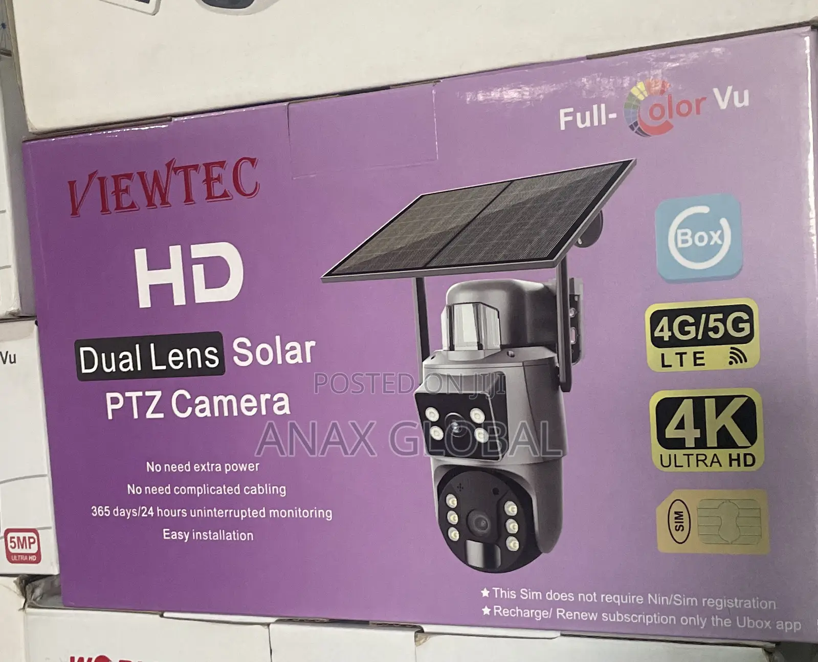 Dual Lense Solar Camera
