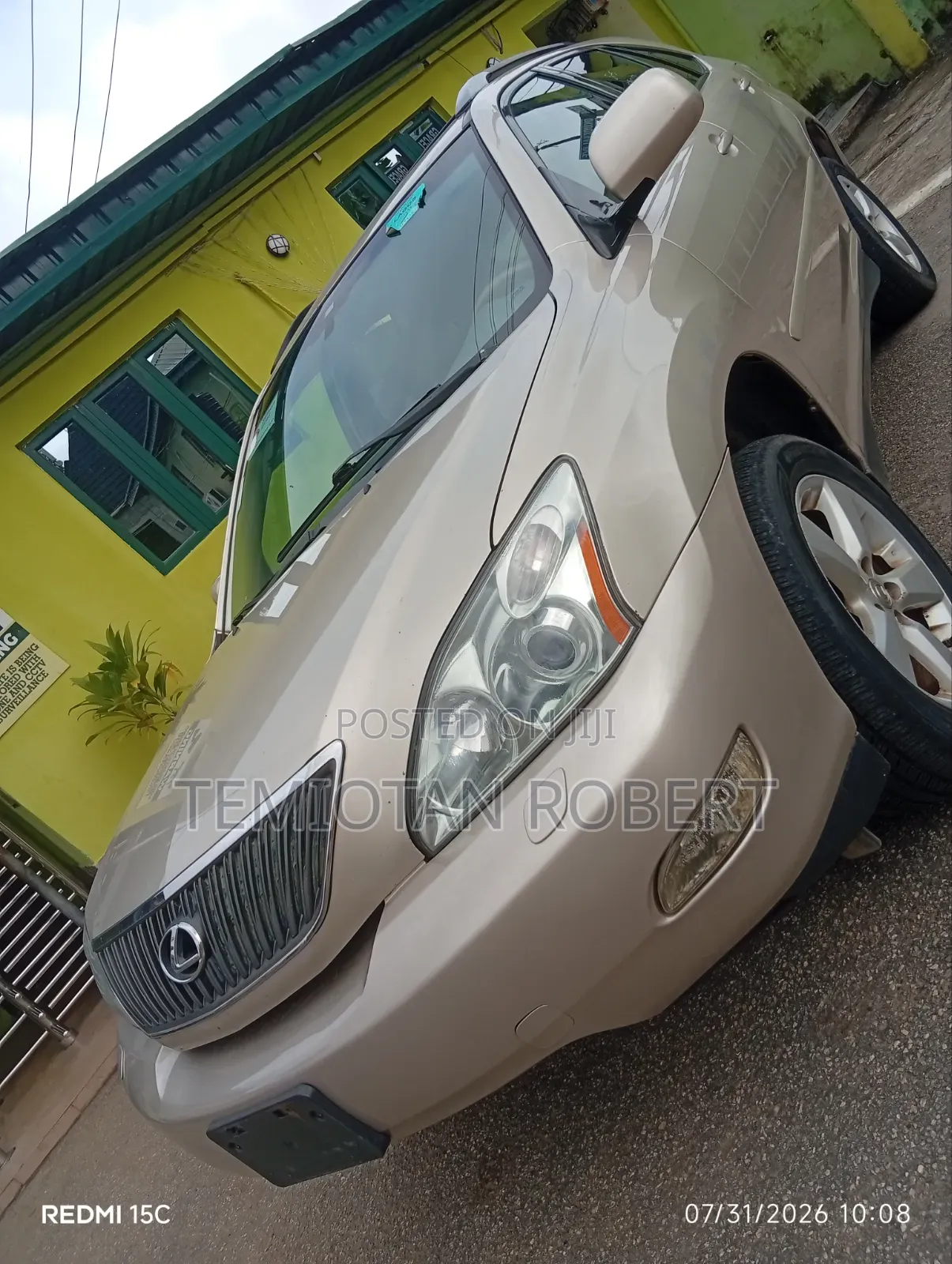 Lexus RX 350 2007 Gold