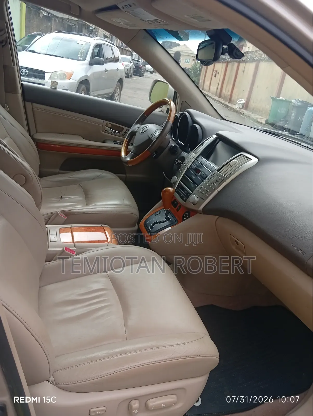Lexus RX 350 2007 Gold