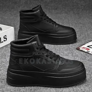 Afro Beat Style High Boot Sneakers
