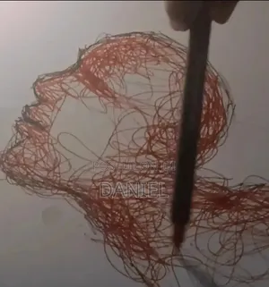 Abstract Scribble Beauty