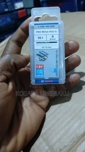 4mm Bosch Stainless Bit (10)units